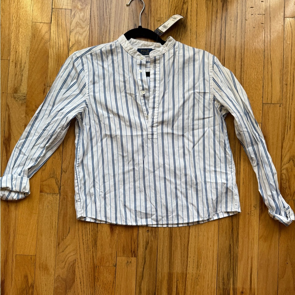 Polo Ralph Lauren Blue Striped Shirt
